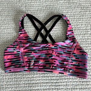 Girls reversible sports bra
